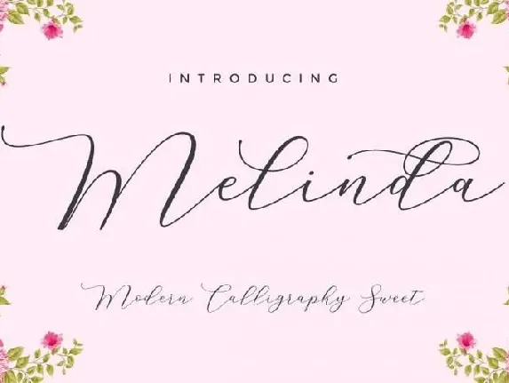 Melinda Script Free font