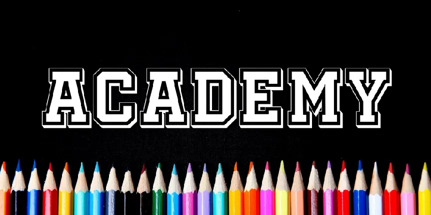 Academy font