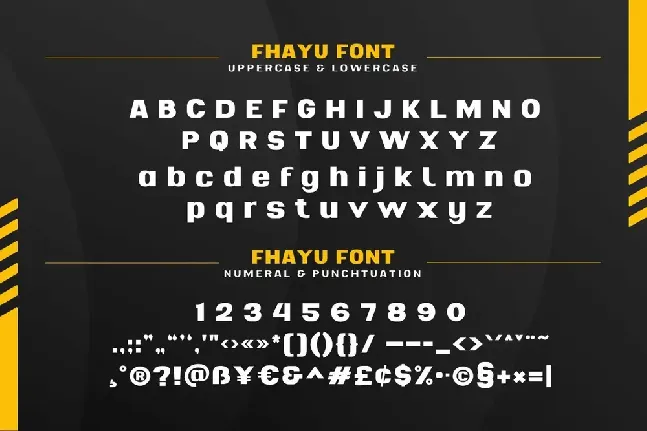 Fhayu Personaluse font