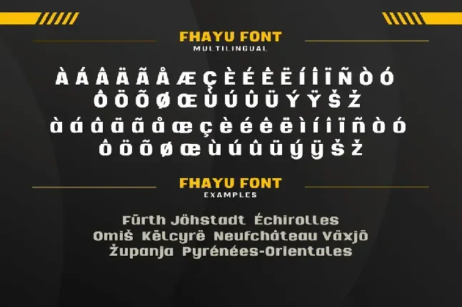 Fhayu Personaluse font