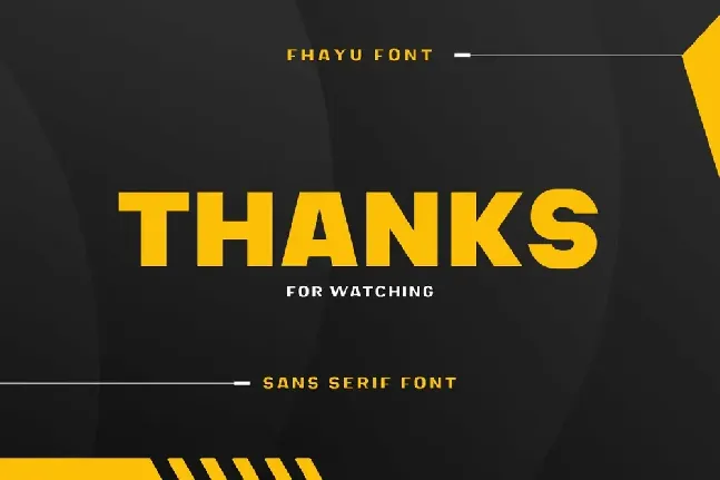 Fhayu Personaluse font