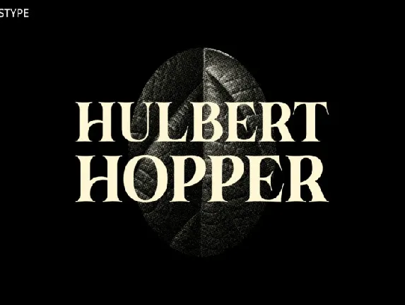 Hulbert Hopper Display font