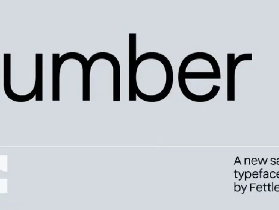 Humber Family font