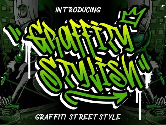 Graffity Stylish Display font