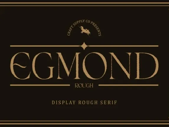 Egmond Rough font