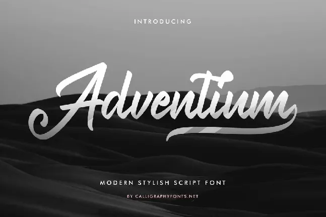 Adventium font