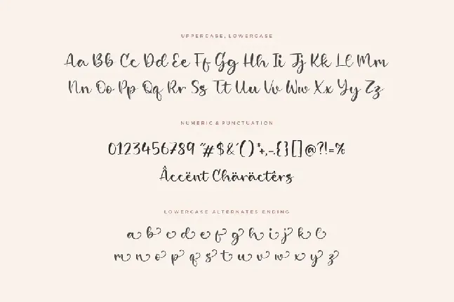 Girlish font