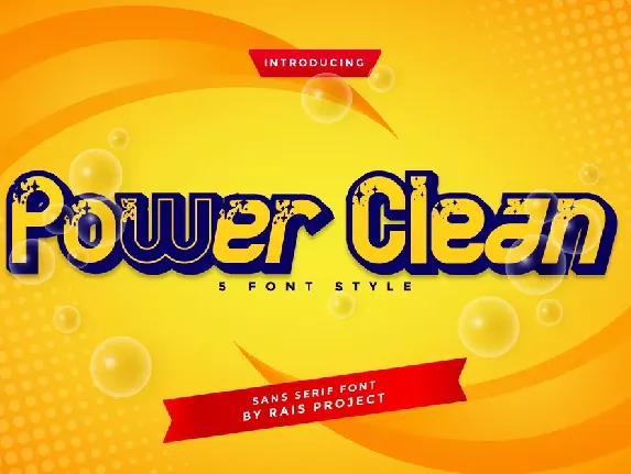 Power Clean Demo font