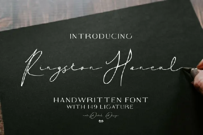 Ringston Haneul font