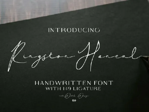 Ringston Haneul font