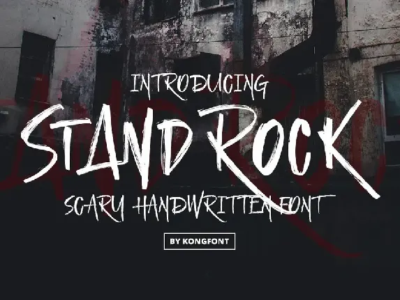 StandRock font