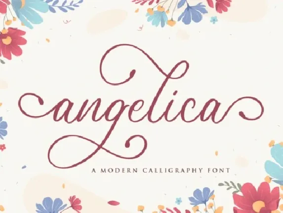 Angelica Typeface font