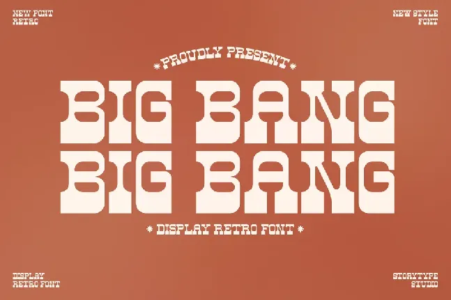 BIG BANG font