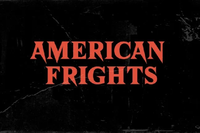 American Frights Serif font