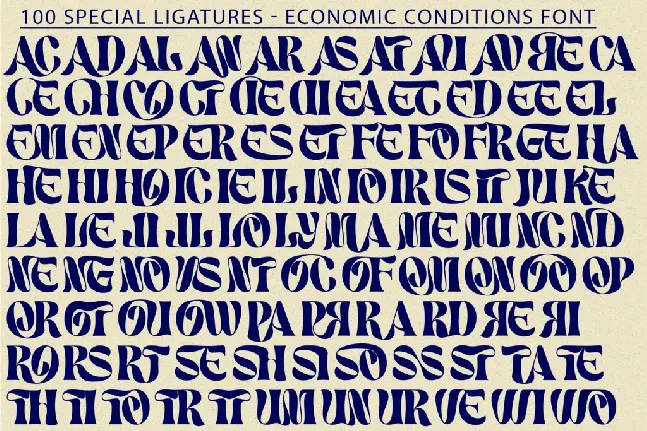 Economic Conditions Demo font