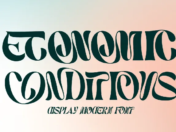 Economic Conditions Demo font