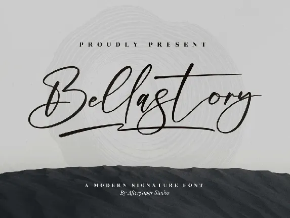 Bellastory font