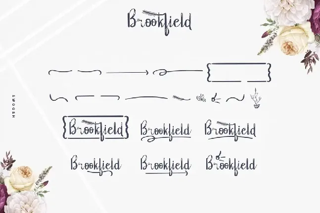 Brookfield Demo font