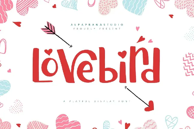 Lovebird Free font