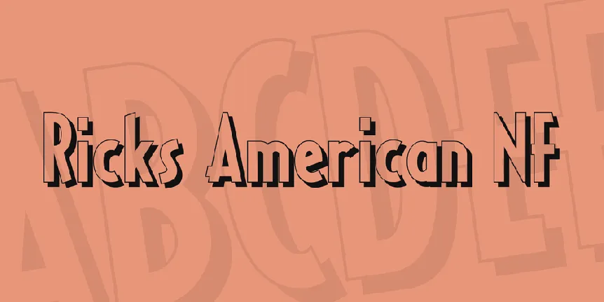 Ricks American NF font