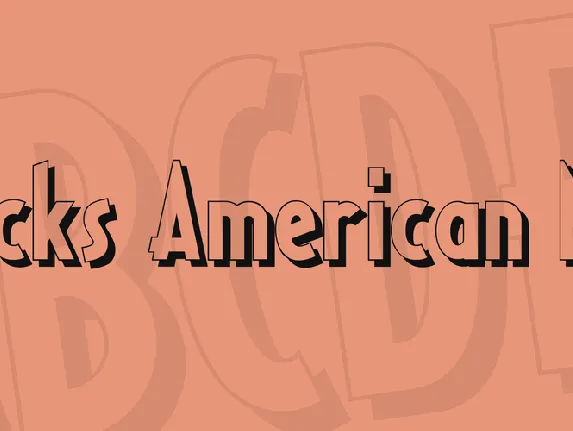 Ricks American NF font