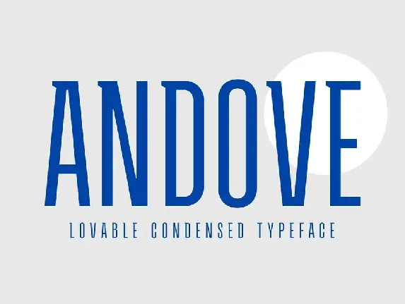 Andove Family font