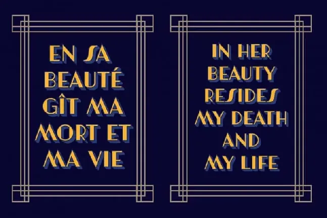 Artisual Deco Display font