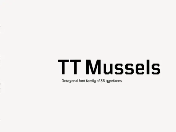 TT Mussels font