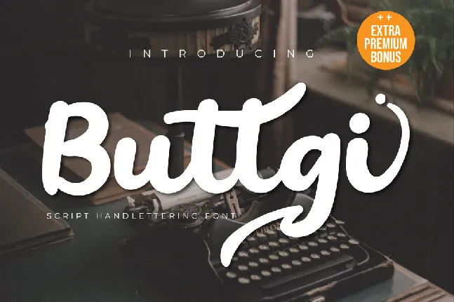 Buttgi font