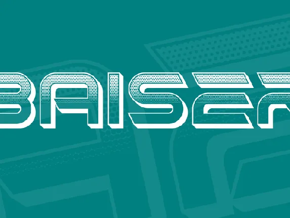 Baiser font