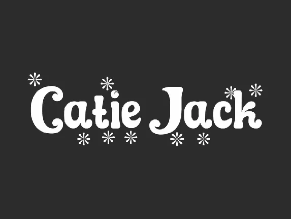 Catie Jack Demo font