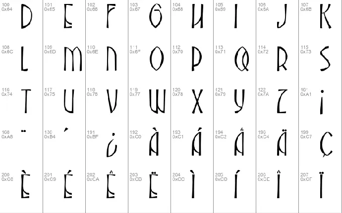 JMH Abadesa font