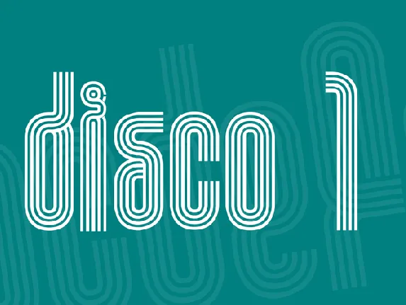 Disco 1 font