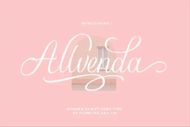 Alvenda font