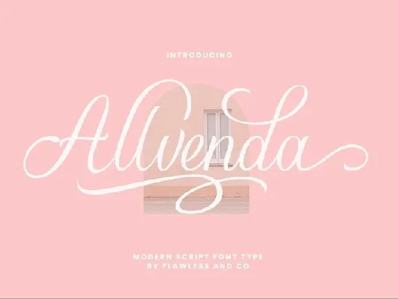 Alvenda font