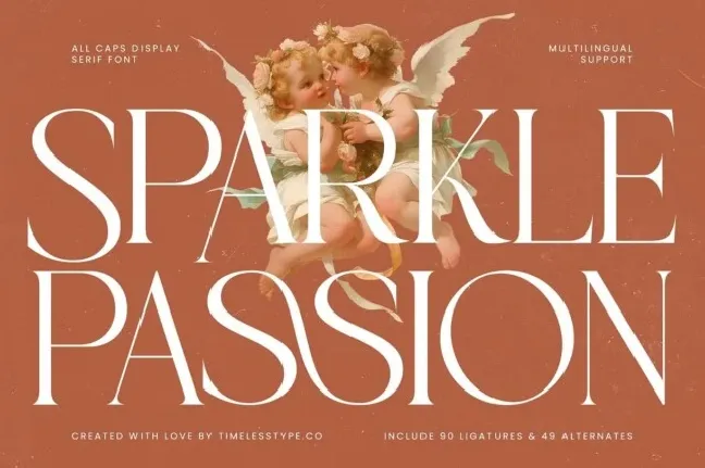 Sparkle Passion font