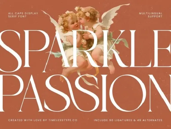 Sparkle Passion font