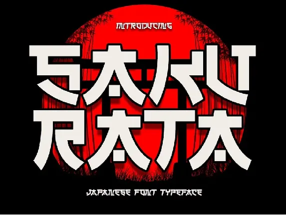 SAKURATA font