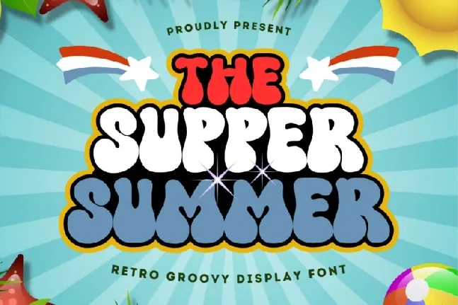 The Supper Summer font