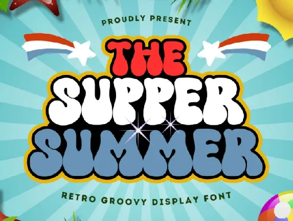 The Supper Summer font