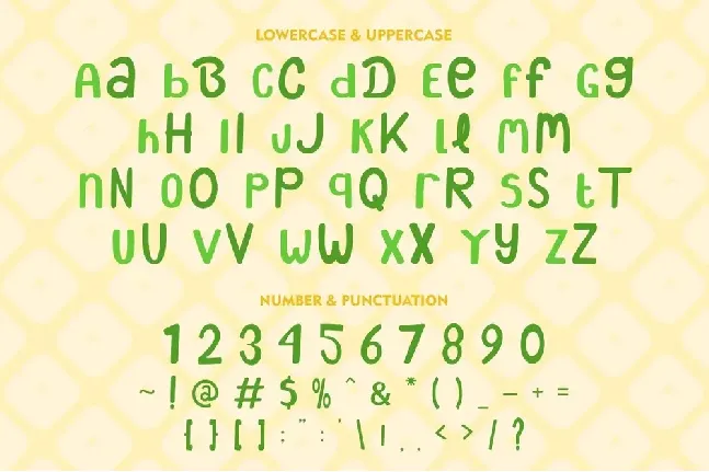 Double Pineapple font