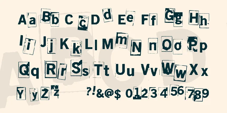 Lumihyeena font