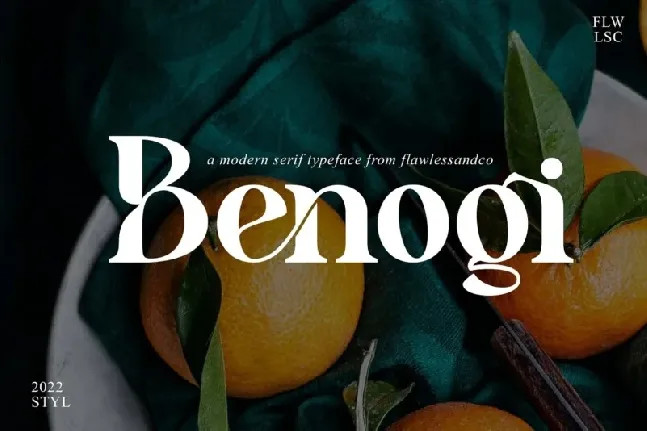 Benogi font