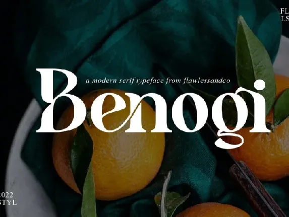 Benogi font