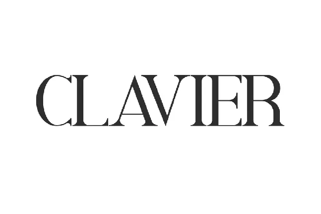 Clavier font