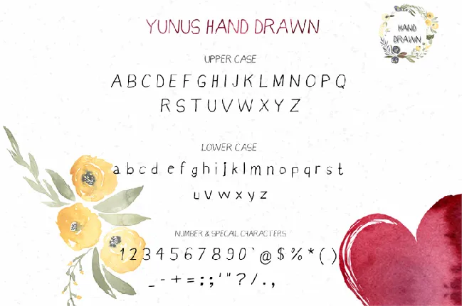 YunusH font