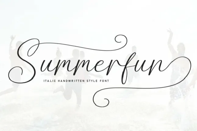 Summerfun Script font