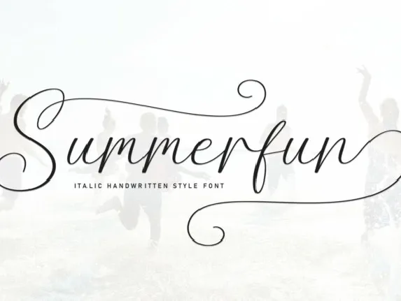 Summerfun Script font