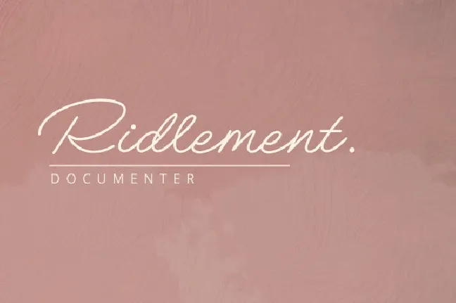 Millenial Script font