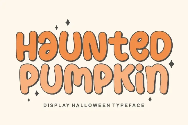 Haunted Pumpkin font